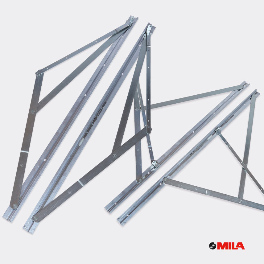 MILA M-7 Topswing hardware for Fully Reversible Windows